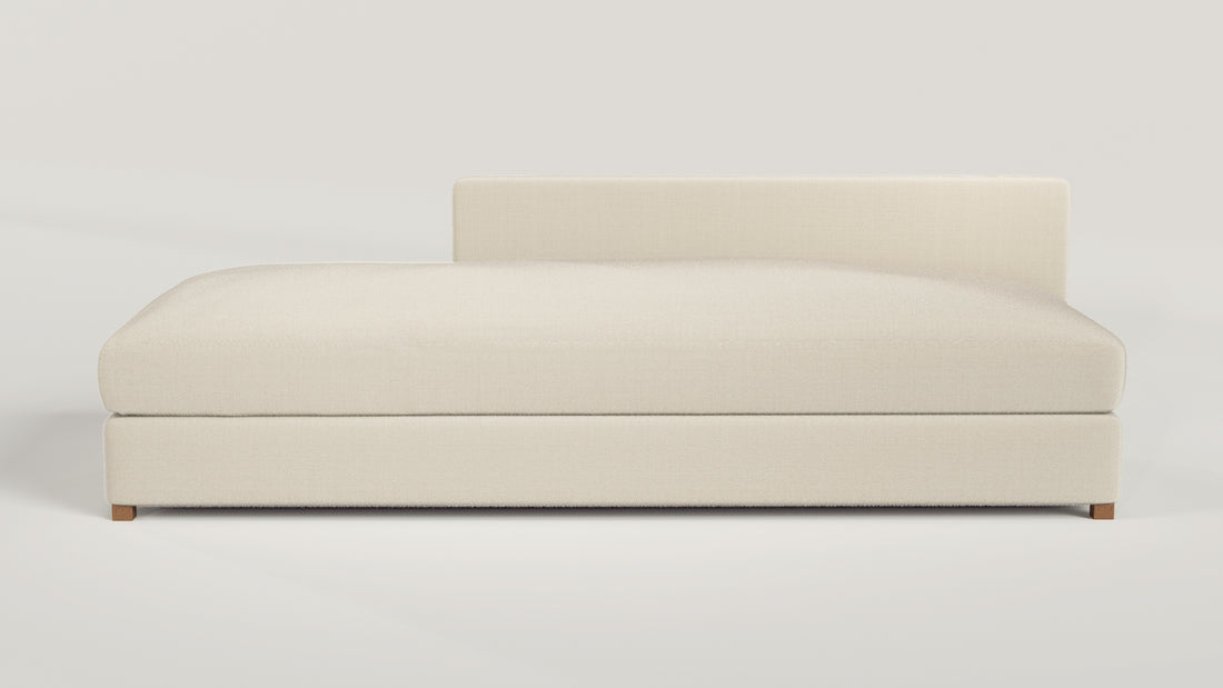 Melrose LAF Armless Bumper Chaise
