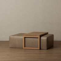 Capitola Coffee Table & Ottoman