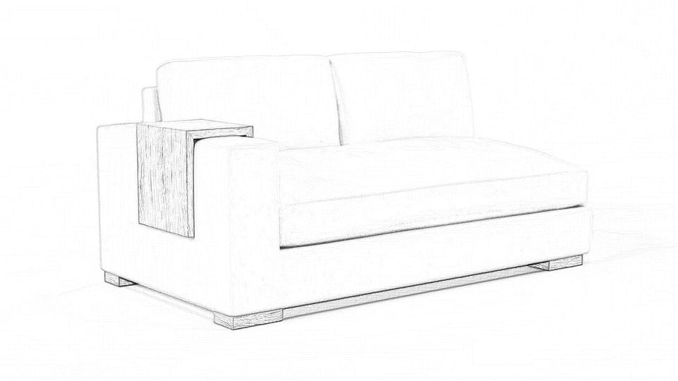 Dalton LAF Sofa