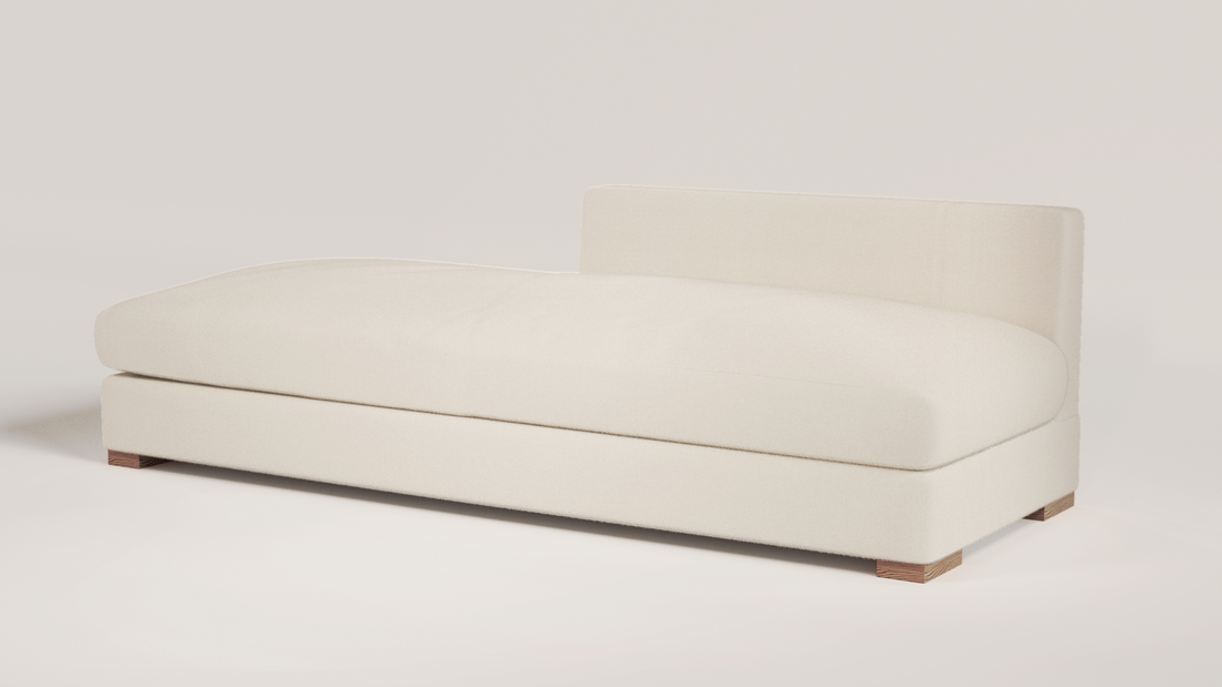 Dalton LAF Armless Bumper Chaise
