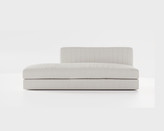 Kaplan LAF Armless Bumper Chaise