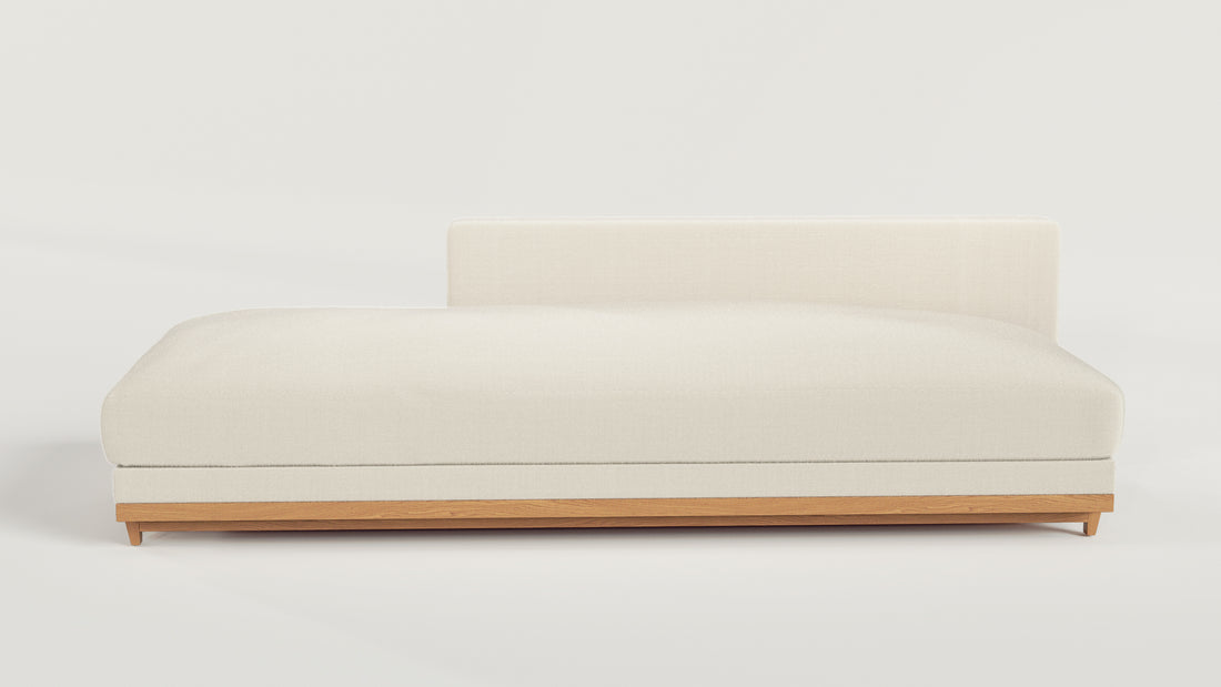 T-Street LAF Armless Bumper Chaise