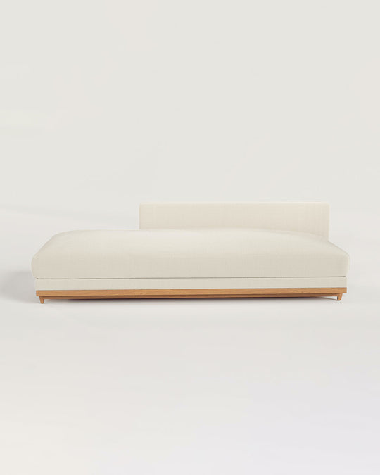 T-Street LAF Armless Bumper Chaise