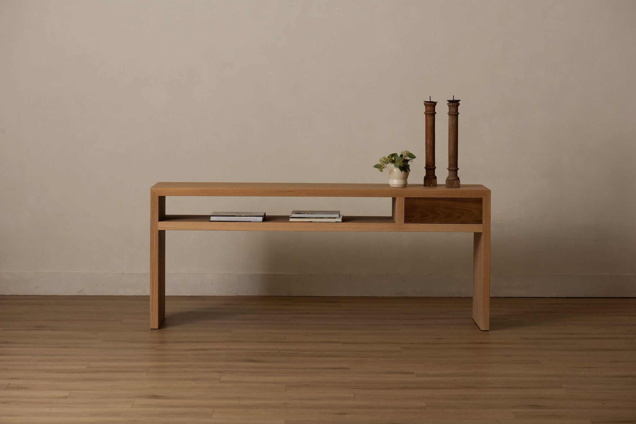 Warwick Narrow Console Table Natural - Threshold™