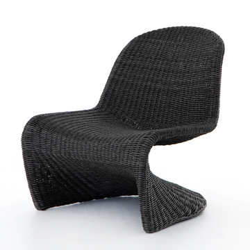 Montauk Lounge Chair Vintage Black